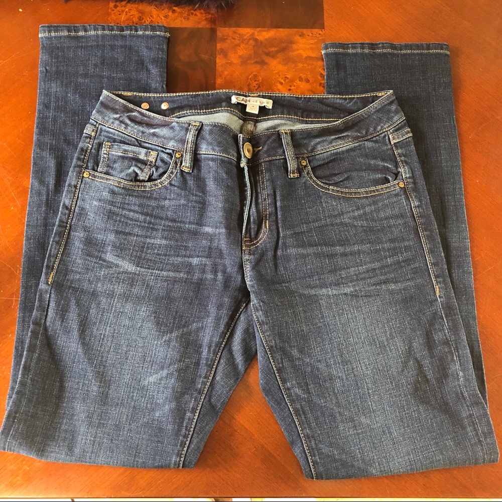Cabi tapered boyfriend jeans 4